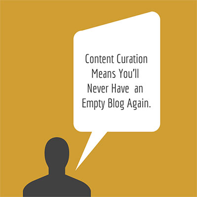 never have an empty blog again, content curation