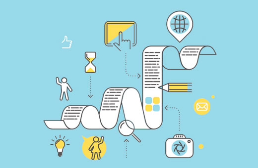 http://www.wpbeginner.com/plugins/how-to-create-beautiful-long-form-content-in-wordpress/